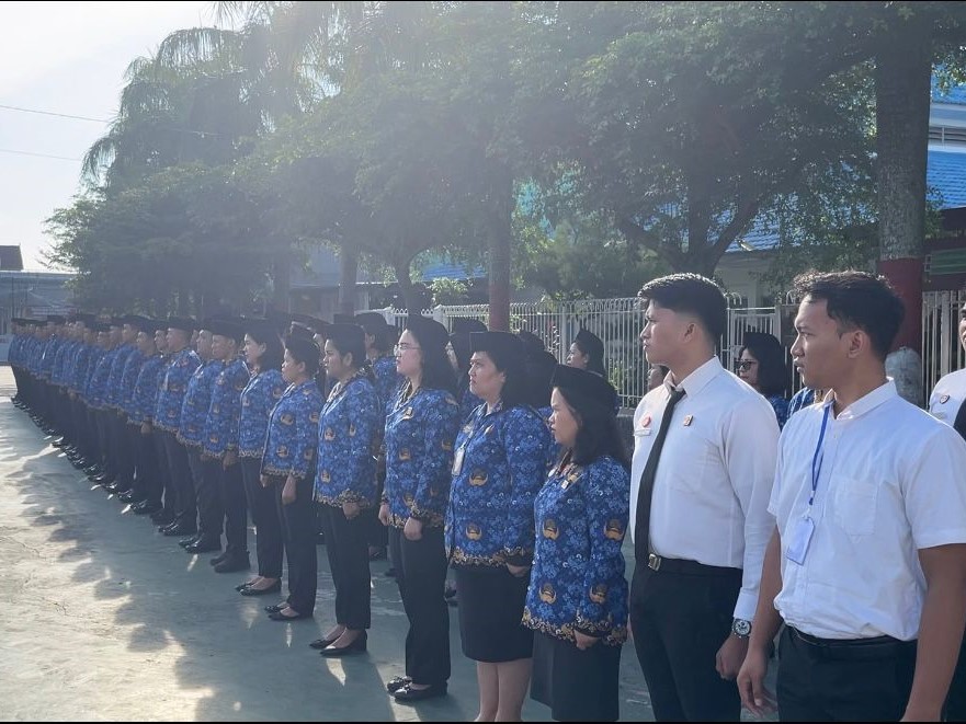 Rutan Kelas I Medan Gelar Upacara Peringatan Hari Sumpah Pemuda Ke-96 Tahun